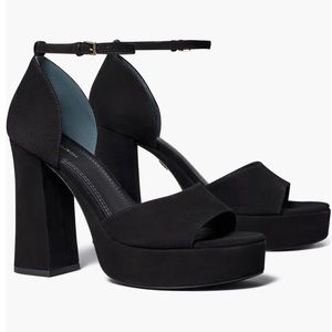 Tory Burch Black Platform Sandal